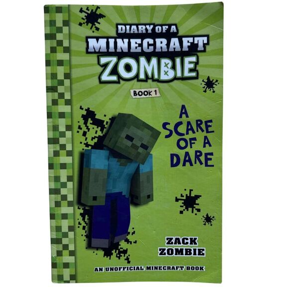 2 Minecraft Books Lot: LEGO Minecraft Ideas & Diary of a Minecraft Zombie Book 1 - Picture 6 of 8